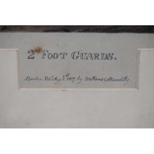 372 - After William Heath2nd Foot GuardsHand-coloured engraving, 1827, SW Forbes, 41 Piccadilly, London, 3... 