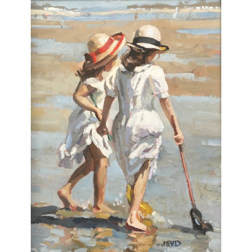 348 - Sherree Valentine-Daines(British Born 1959) ARRFramed oil on board, signed with initials,