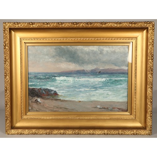 461 - Peter MacGregor Wilson RSW RSA (Scottish 1856-1928)Gilt framed oil on canvas,signed lower right,