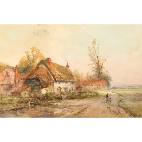 458 - Hugh Nesbittgilt framed watercolour,signed lower right,