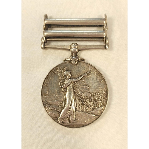 363 - 1902 King's South Africa Medal awarded to C.Sutherland (re-engraved) 2nd Battalion King's Own Scotti... 