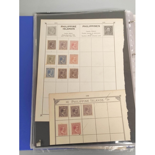 400 - A well filled collector's stamp album arranged alphabetically of World and Commonwealth issues to in... 