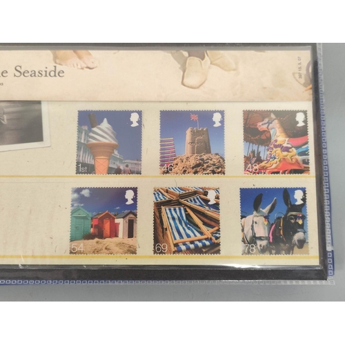 403 - Two albums of c2000s British mint presentation packs postage stamp sets comprising of 122 first clas... 