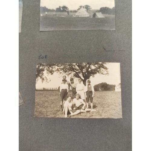 456 - Two well filled photograph albums, dating from the 1920s-1930s relating to the Kingston District Sco... 