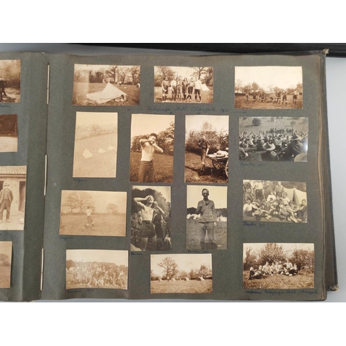 456 - Two well filled photograph albums, dating from the 1920s-1930s relating to the Kingston District Sco... 