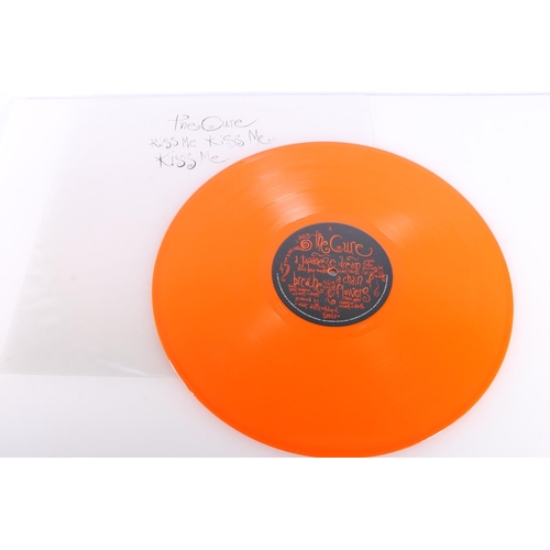 1642 - The Cure Kiss Me Kiss Me Kiss Me orange vinyl limited edition, matrix tixha13.