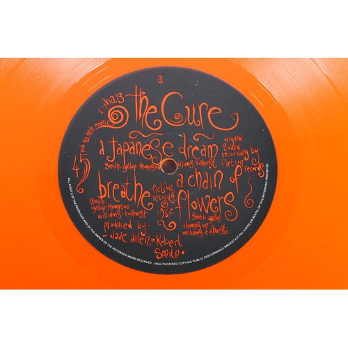 1642 - The Cure Kiss Me Kiss Me Kiss Me orange vinyl limited edition, matrix tixha13.