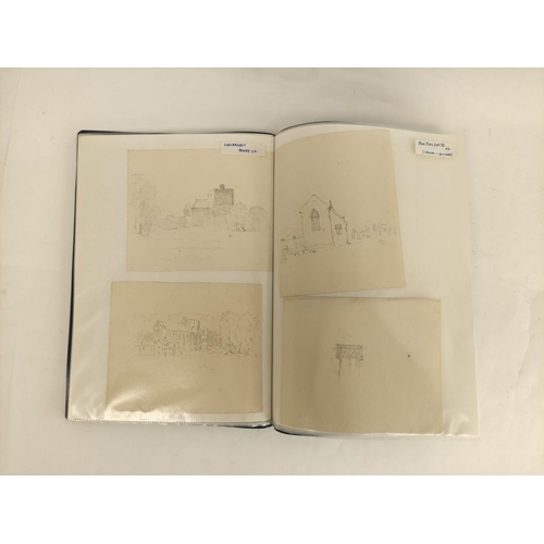 237 - William James Blacklock.A collection of approx. 65 sketches & drawings, mainly pencil, various s... 