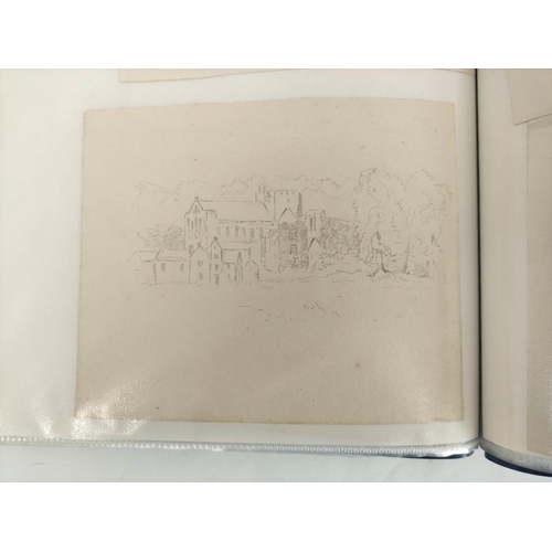 237 - William James Blacklock.A collection of approx. 65 sketches & drawings, mainly pencil, various s... 