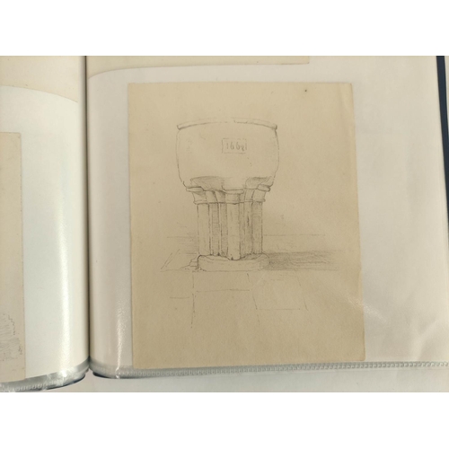 237 - William James Blacklock.A collection of approx. 65 sketches & drawings, mainly pencil, various s... 