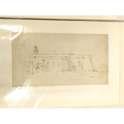 239 - William James Blacklock.A collection of approx. 44 sketches & drawings, mainly pencil, 13cm x 22... 