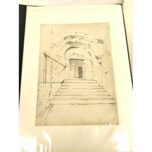 240 - William James Blacklock.A collection of approx. 30 sketches & drawings, mainly pencil, 20cm x 33... 