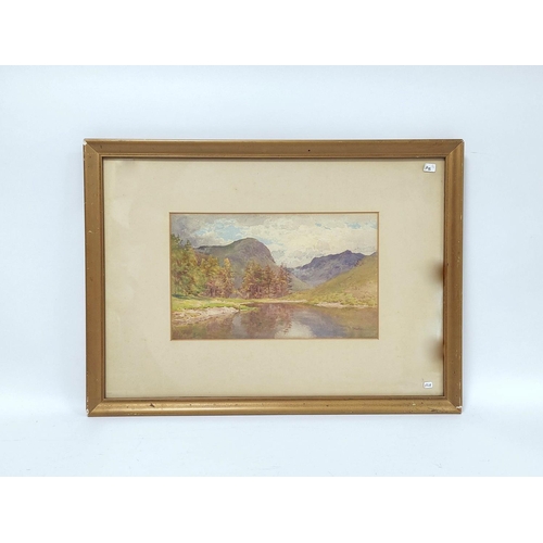 284 - Cuthbert Rigby (1850-1935).Lante.Watercolour.Signed.19cm x 32cm.... 