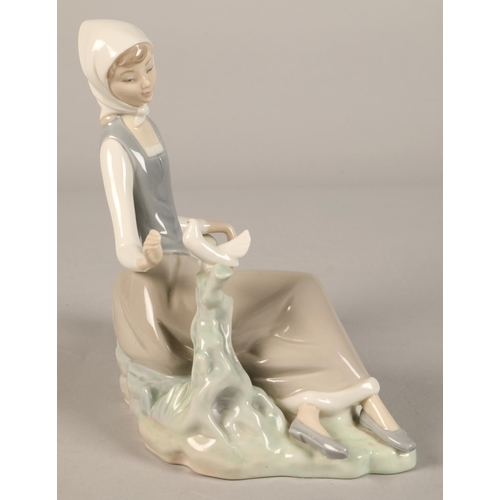 13 - Three Lladro figurines 