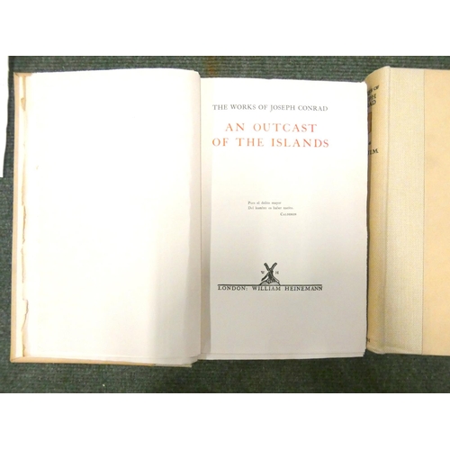 110 - CONRAD JOSEPH.  The Works.  Ltd. ed. 131/780 signed by Joseph Conrad. Vols. 1 to 19. Lge. paper 8vo.... 