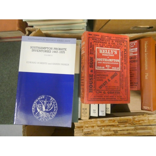 17 - SOTHAMPTON RECORD SOCIETY.  Publications - Records Series. 13 various vols. Orig. blue clo... 