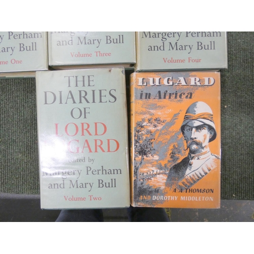 19 - LUGARD LORD.  The Diaries, ed. by Margery Perham & Mary Bull. 4 vols. Orig. green clot... 