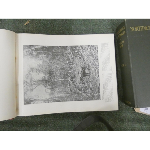 20 - LOGAN JACK R.  Northmost Australia. Vol. 1 only. Frontis, illus. & maps in pocket. Ori... 