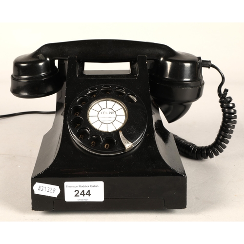 244 - Vintage rotary telephone