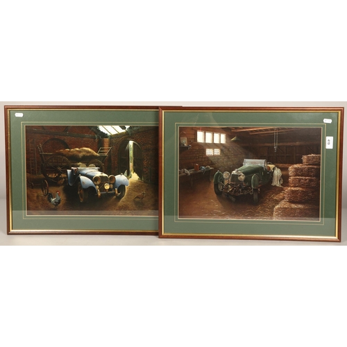 419 - Four framed pictures, ltd ed. 157/2000 signed Nigel Hemming Lithograph 