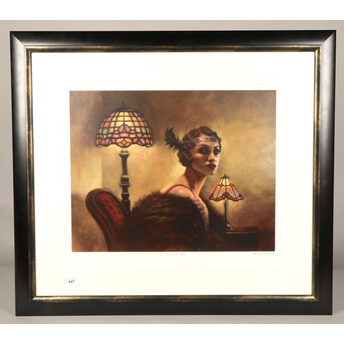 447 - Hamish Blakely, 'As If You Were There', signed print, no.23/250, 77cm x 86.5cm (incl. frame)