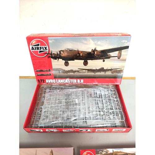 97 - Airfix. Model construction kits relating to WW2 vehicles to include D-Day Operation Overlord kit A50... 