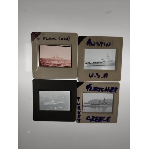 365 - Cold War Interest. Collection of over 250 1960's-1980s Naval and Aviation identification slides depi... 