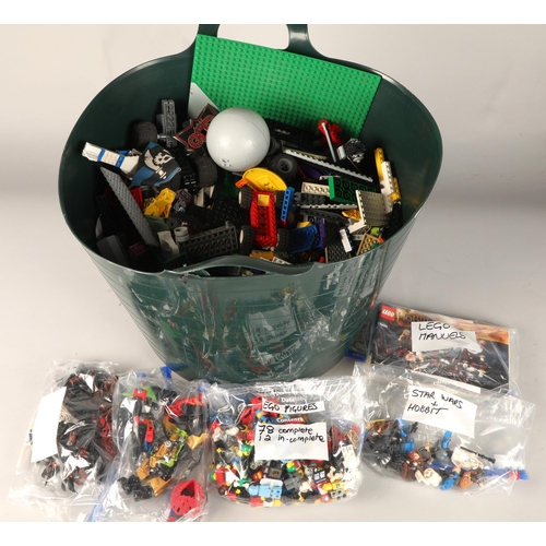 317 - Large bucket of assorted Lego