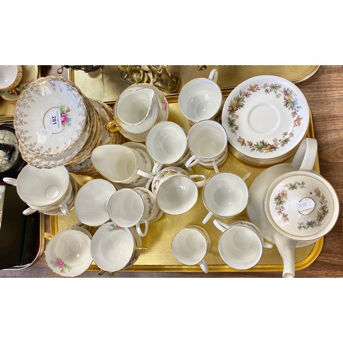 281 - Royal Standard 'Lyndale' part tea service, other Royal Standard teaware, etc