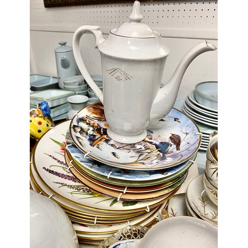 263 - Quantity of ceramics including Maling ware, flower fairy plates, Noritake, etc