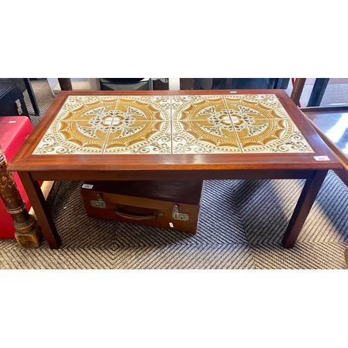 469 - Tile top lounge table