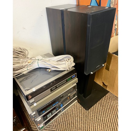 479 - Sony entertainment system, with speakers