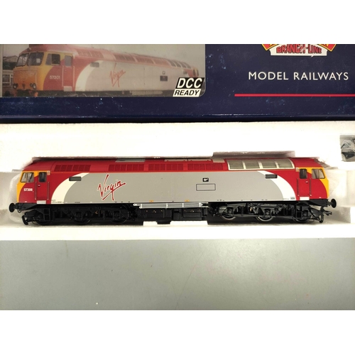 228 - Bachmann Branchline. Three boxed 00 gauge diesel locomotives in Virgin livery to include Limited edi... 