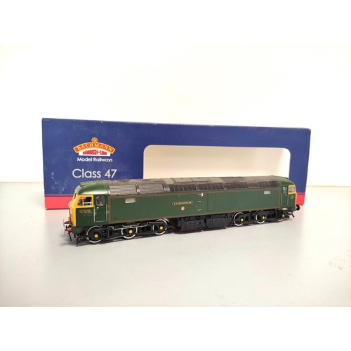 229 - Bachmann Branchline. Class 47 47079 'G J Churchward' in GWR green - Limited Edition For Kernow Model... 