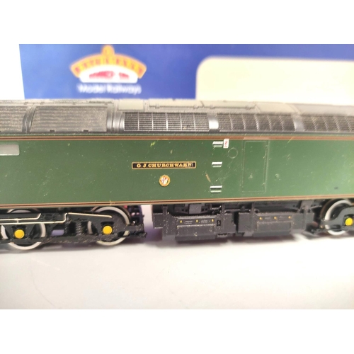 229 - Bachmann Branchline. Class 47 47079 'G J Churchward' in GWR green - Limited Edition For Kernow Model... 