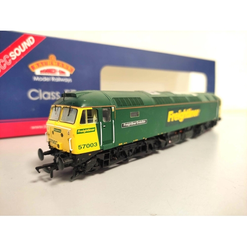 230 - Bachmann Branchline. Class 57/0 57003 'Freightliner Evolution' in Freightliner Livery (DCC Sound Fit... 