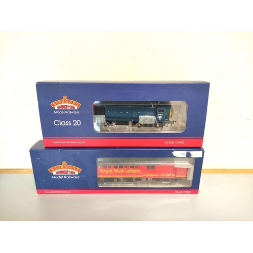 235 - Bachmann Branchline. Three boxed 00 gauge models to include Class 20 20164 BR Blue with Domino Headc... 