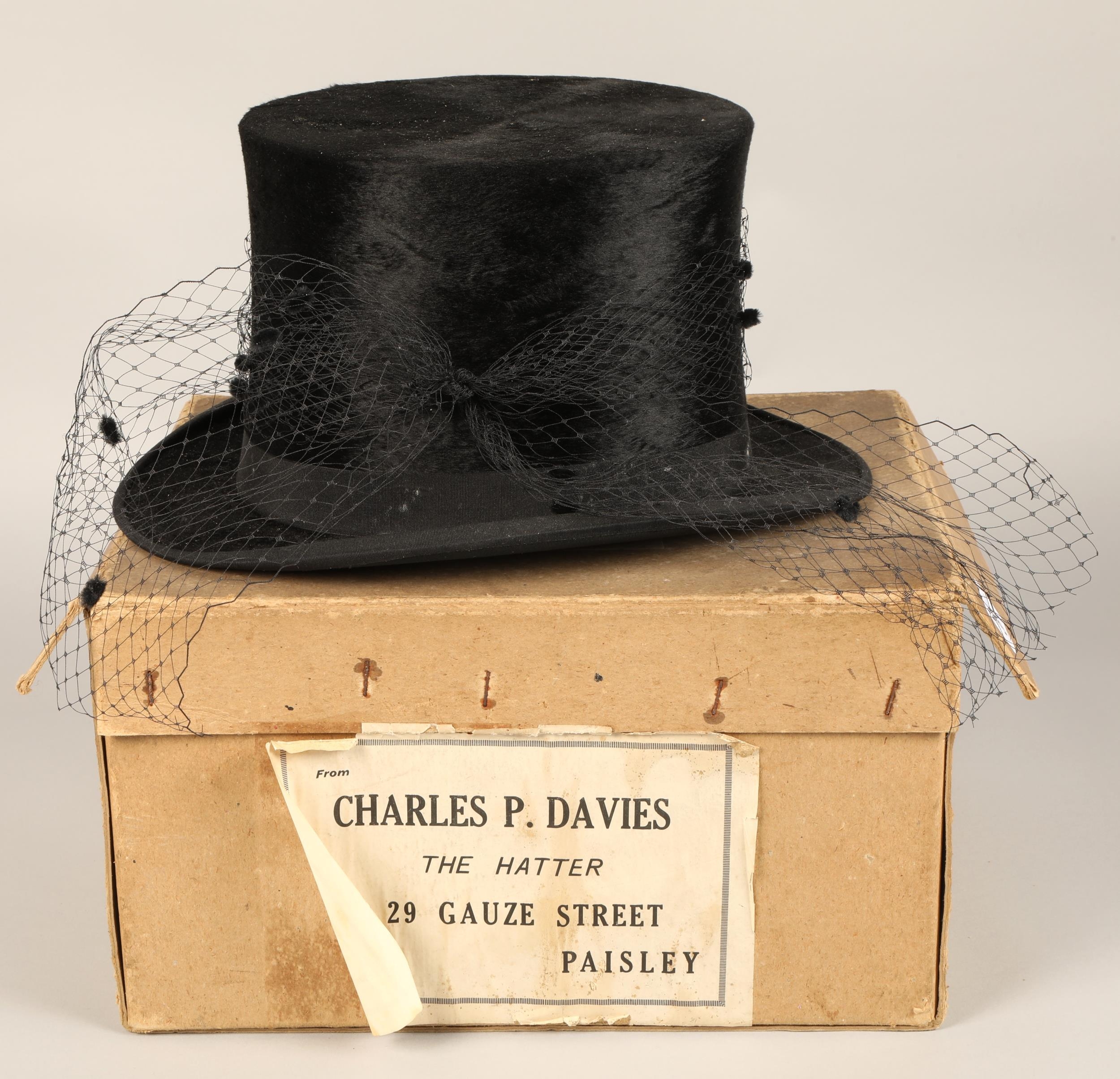 Paisley Top Hat 