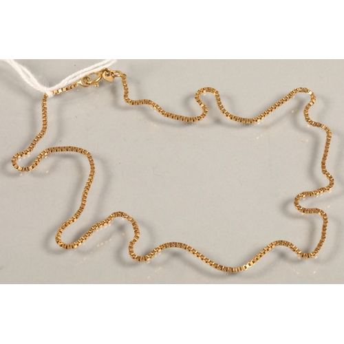 72 - 14ct gold necklace, 4.4g