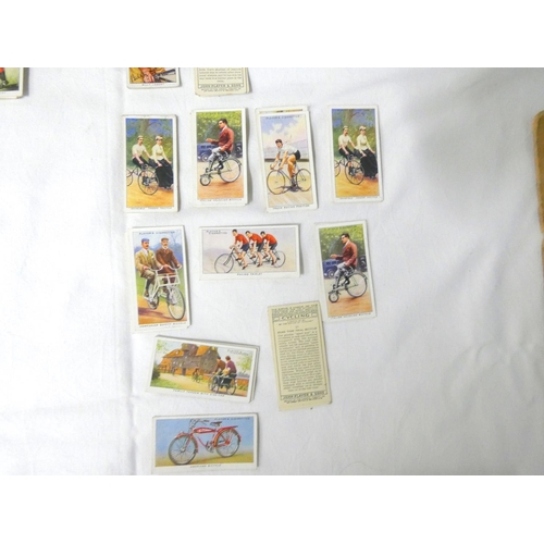 88 - John Player cigarette cards including Tennis, Cricketers, 1934 and 38, Cycling and Speedway.