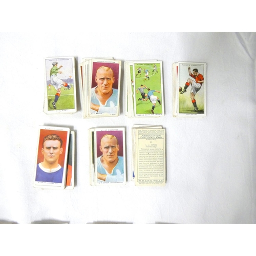 89 - Churchman cigarette cards, Boxing Association, Footballers and Wills Cigarette Cards Association.&nb... 