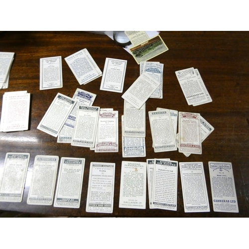 93 - Large box of various Churchman and Players cigarette cards.