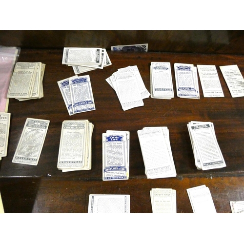 93 - Large box of various Churchman and Players cigarette cards.