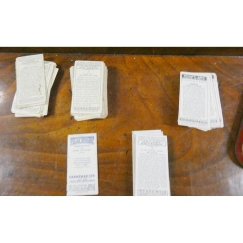 93 - Large box of various Churchman and Players cigarette cards.