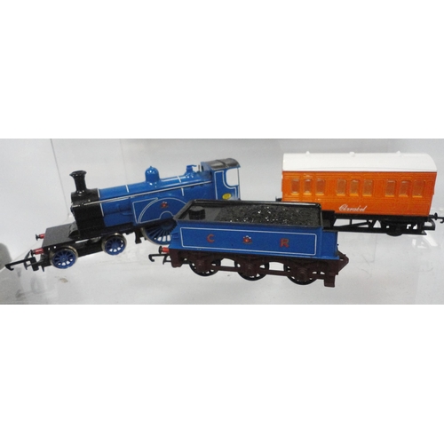 283 - Collection of Tri-ang and Hornby OO gauge locomotives and coaches to include two Tri-ang Railways lo... 