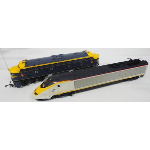 283 - Collection of Tri-ang and Hornby OO gauge locomotives and coaches to include two Tri-ang Railways lo... 