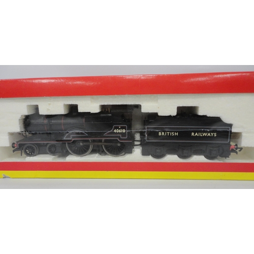 289 - Group of Hornby OO gauge locomotives and wagons comprising a R2099C LMS 4-4-0 '644' Class 2P locomot... 