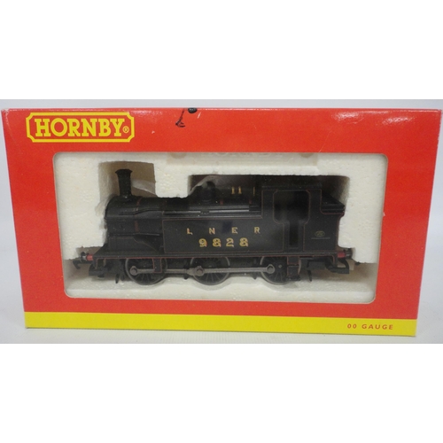 289 - Group of Hornby OO gauge locomotives and wagons comprising a R2099C LMS 4-4-0 '644' Class 2P locomot... 