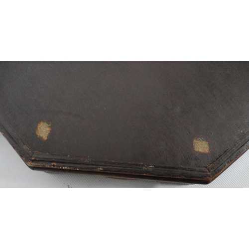 309 - Victorian walnut crossbanded serving tray, the centre with oyster veneered inlay, with wavy edge and... 