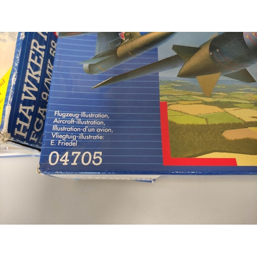 100 - Revell. 1:32 scale model aviation construction kits to include two Tornado GR MkI RAF Fighters 04705... 